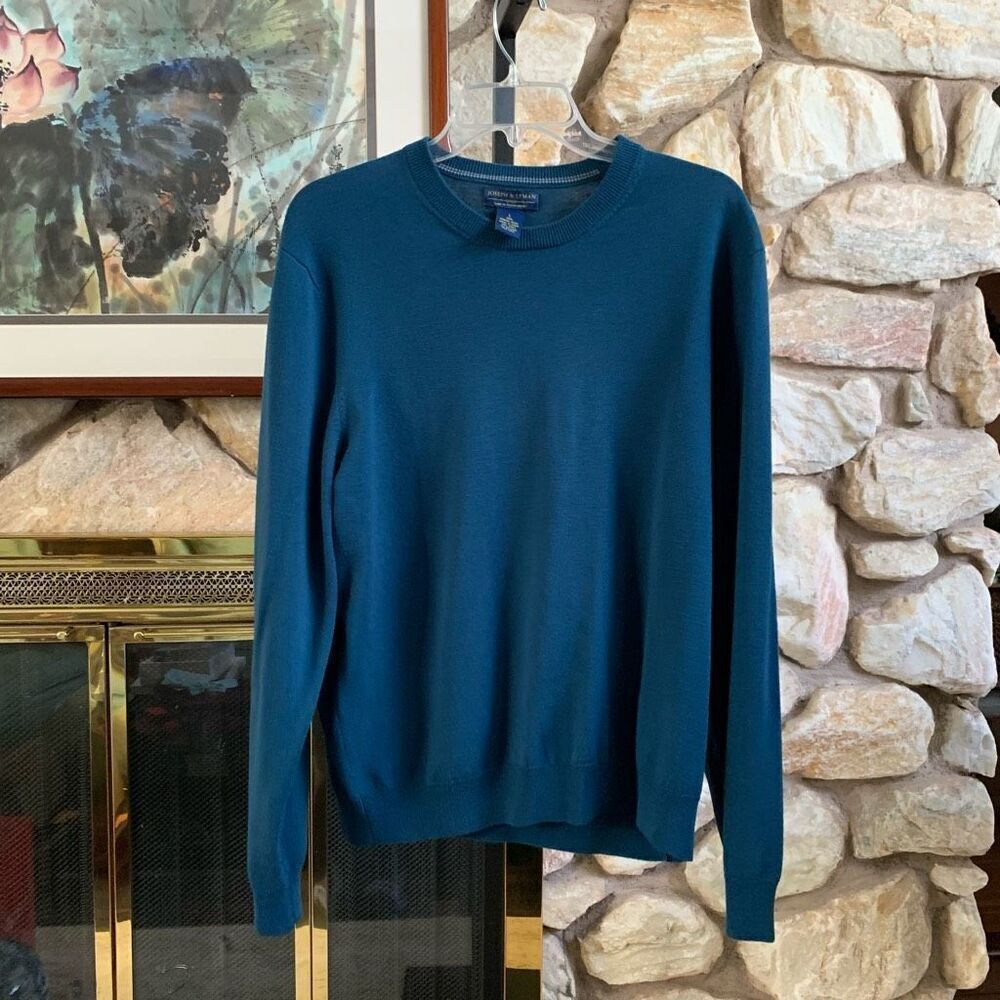 Joseph & Lyman mens 100% Merino wool sweater